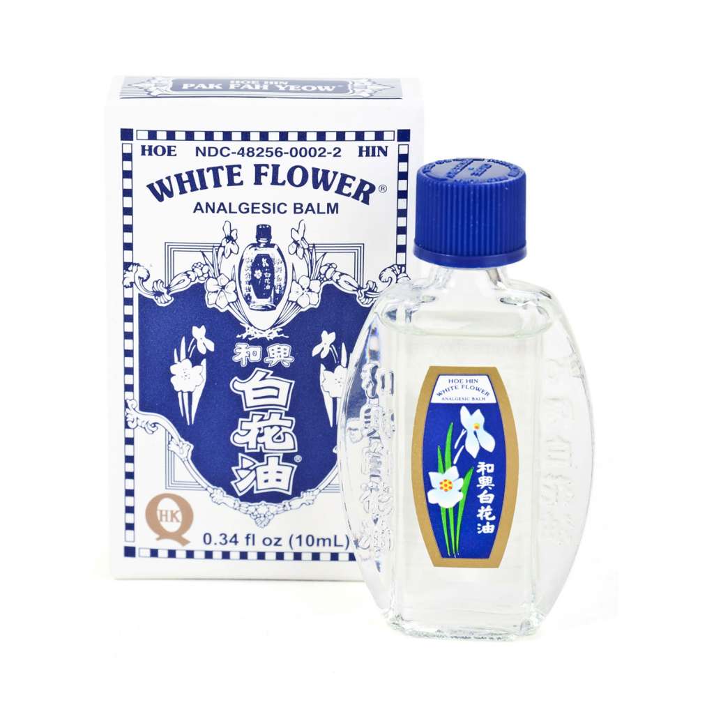 Hoe Hin Pak Fah Yeow White Flower External Analgesic Balm Oil 10mL