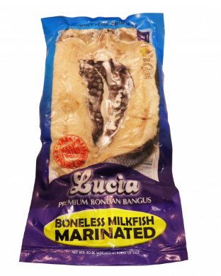 Lucia Boneless Milkfish (Bangus), Marinated
