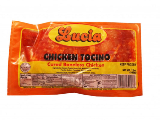 Lucia Chicken Tocino (Cured Boneless Chicken) - 12 oz