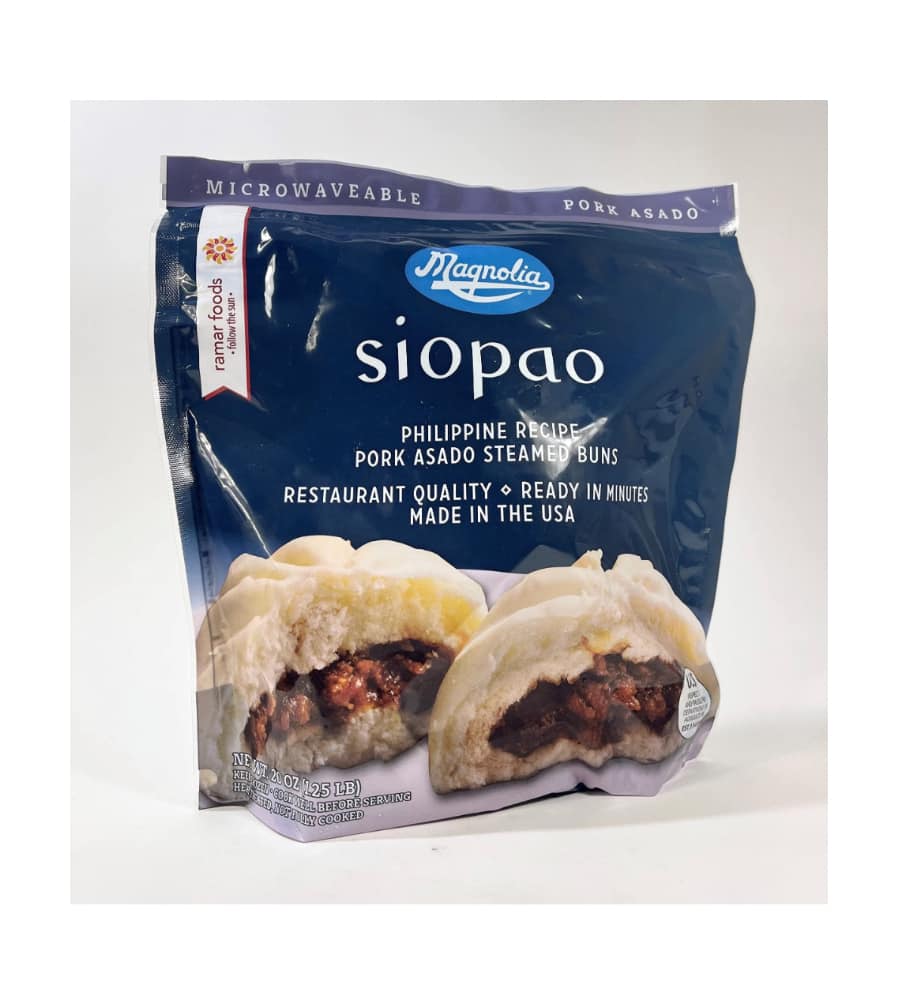 Magnolia Pork Asado Siopao (4 Steamed Buns) - 20 oz