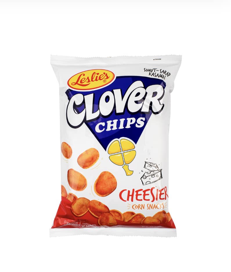 Leslie's Clover Chips Cheesy Corn Snack - 5.11 oz
