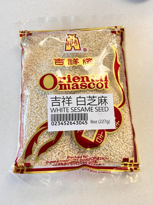 Oriental Mascot White Sesame Seed 8 oz