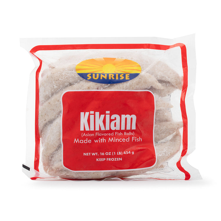 Sunrise Kikiam (Asian Flavored Fish Rolls) - 1 lb