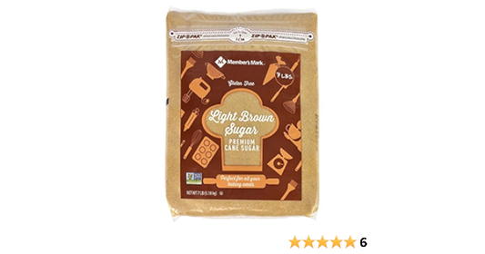Member's Mark Cane Light Brown Sugar - 7 lbs