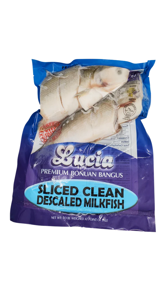 Lucia Sliced Clean Descaled Milkfish (Bangus)