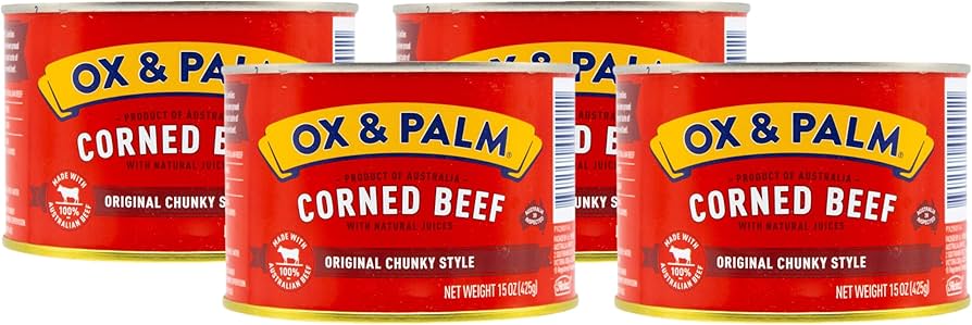 Ox & Palm Corned Beef Original Chunky Style (11.5oz)