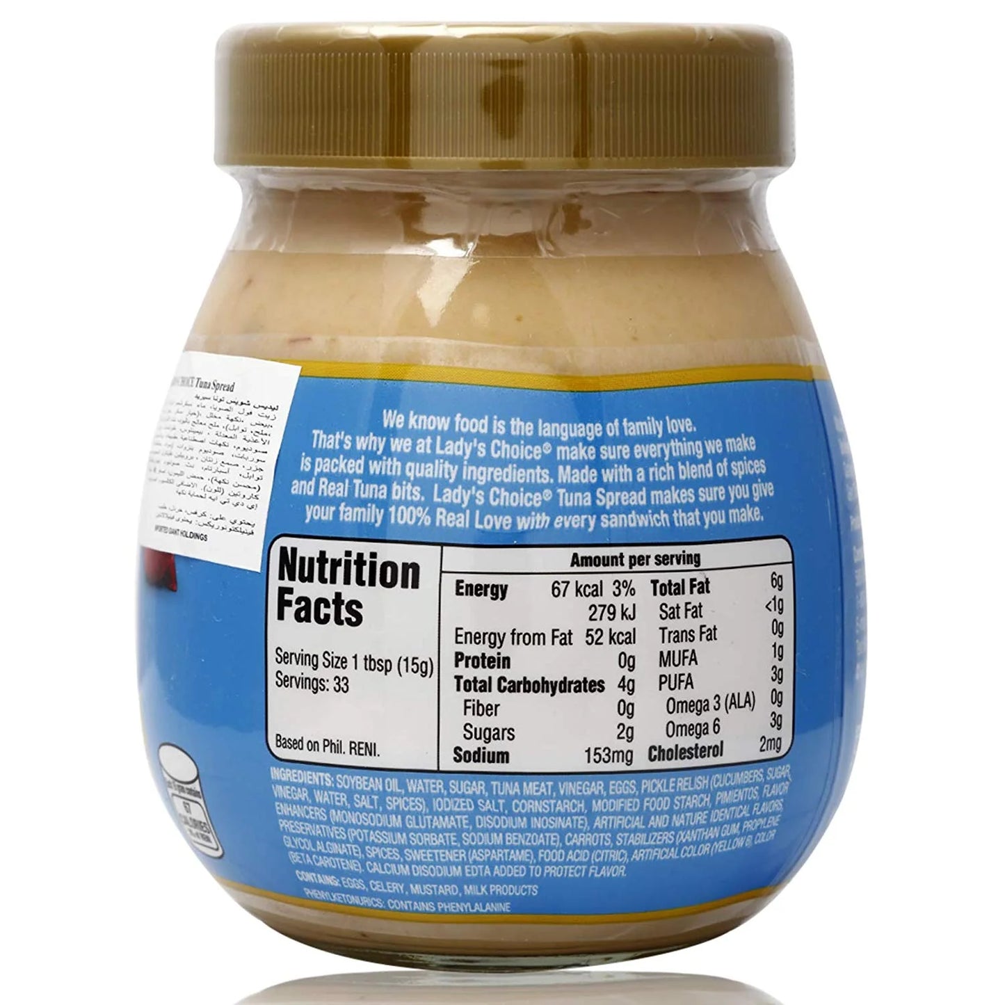 Lady's Choice Tuna Spread - 15.89 fl oz (470 mL)