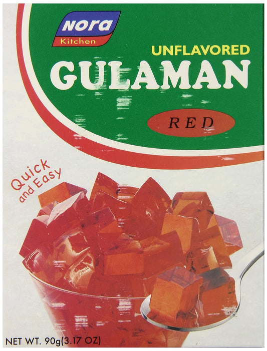 Nora Kitchen Red Unflavored Gulaman 3.17 oz (90 g)