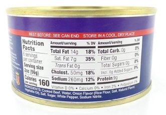 San Miguel Purefoods Corned Beef with Juices (340g)