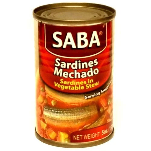 Saba Sardines Mechado net wt. 5 oz (155 g)