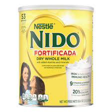 Nestle Nido Dry Whole Milk 54.6 oz