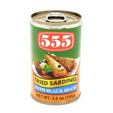 555 Fried Sardines Black Bean (5.5 oz)
