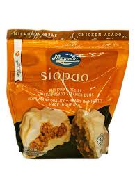 Magnoia Chicken Asado Steamed Buns 1.25 lbs 4 pcs Microwavable