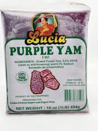 Lucia Grated Purple Yam 16 oz