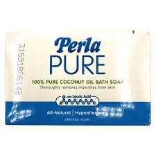 PERLA PURE COCONUT OIL BATH SOAP (125g)