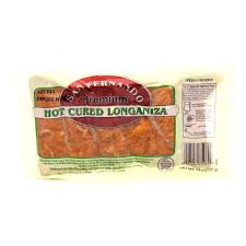 San Fernando Hot cured Longanisa 14 oz