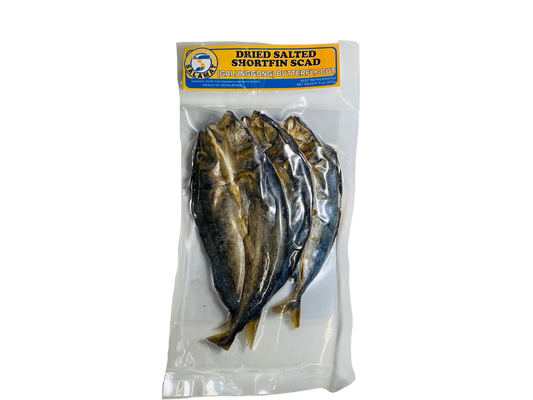 Salamat Galunggong Butterfly-Cut (Dried Salted Shortfin Scad) - 8 oz