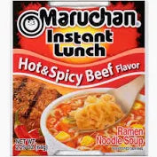 Maruchan Instant Noodle Soup Hot & Spicy Beef Flavor 64g