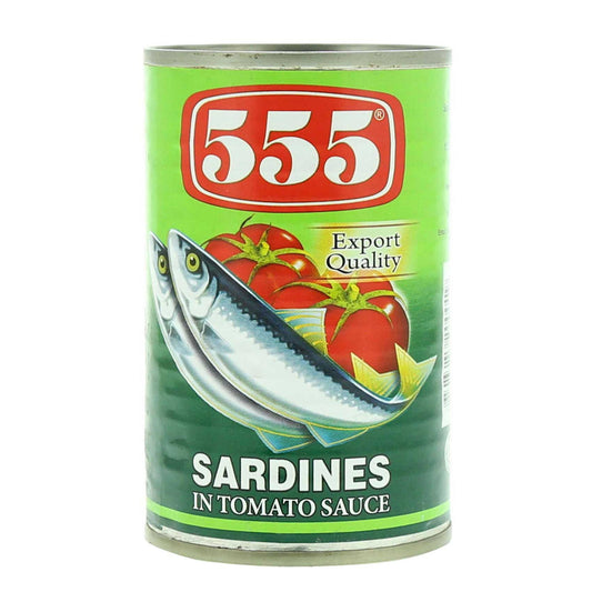 555 Sardines in Tomato Sauce - 5.5 oz (155 g)