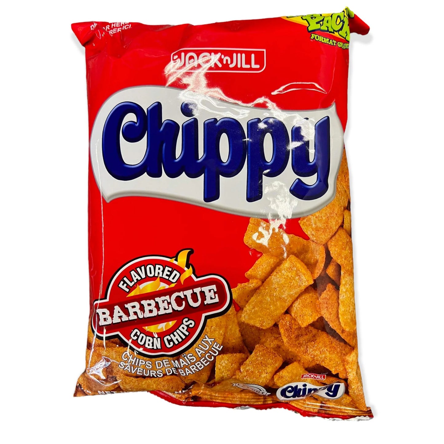 Jack 'n Jill Chippy Barbecue Flavored Corn Chips 3.88 oz (110 g)