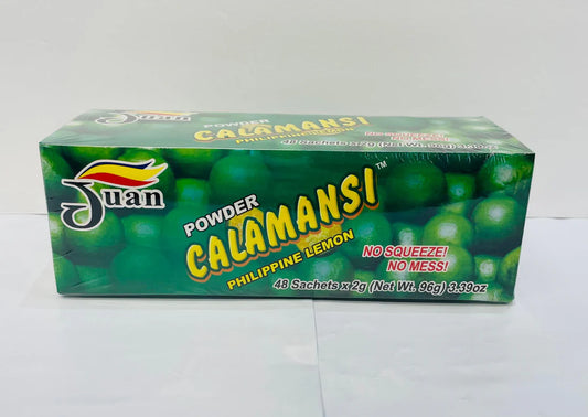 Juan Calamansi Powder Philippine Lemon 48x2g