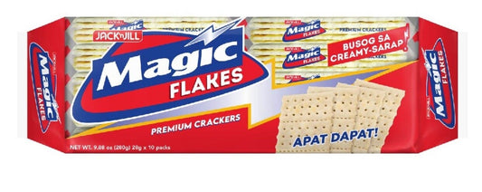 Jack 'n Jill Magic Flakes Premium Crackers 10 packs, 9.88 oz (280 g)