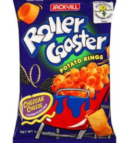 Jack 'n Jill Roller Coaster Potato Rings Party Pack 7.94oz (225g)