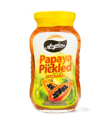 Angelina Pickled Papaya (Atchara) net wt. 12 oz (340 g)