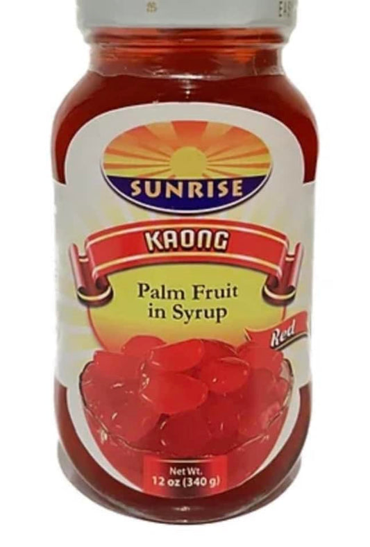 Sunrise Palm Fruit in Syrup (Kaong) net wt. 12 oz (340 g)