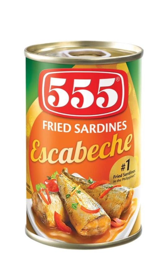 555 Fried Sardines Escabeche (Sweet & Sour Sauce) - 5.5 oz