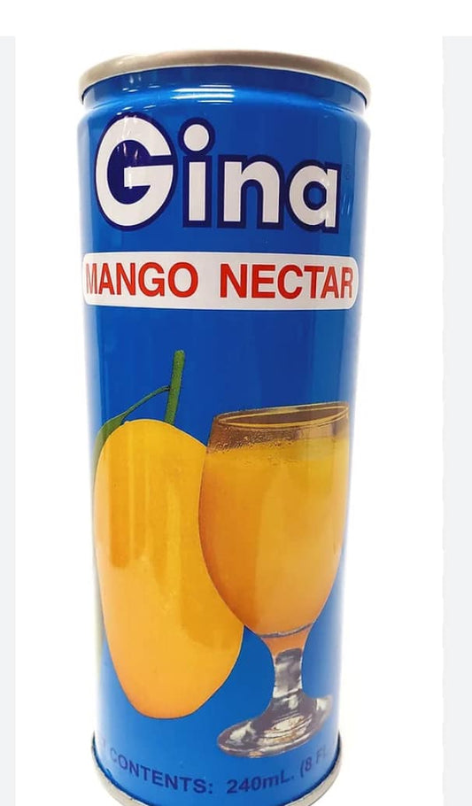 Gina Mango Nectar - 8 fl. oz