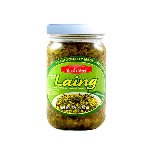 Bicol's Best Laing (Taro Leaves in Coconut Cream) - 8 oz