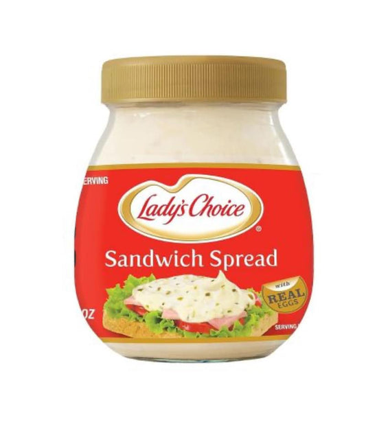 Lady's Choice Sandwich Spread with 2% Real Eggs - 15.89 fl. oz