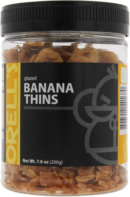 Orell's Glazed Banana Thins (7oz)