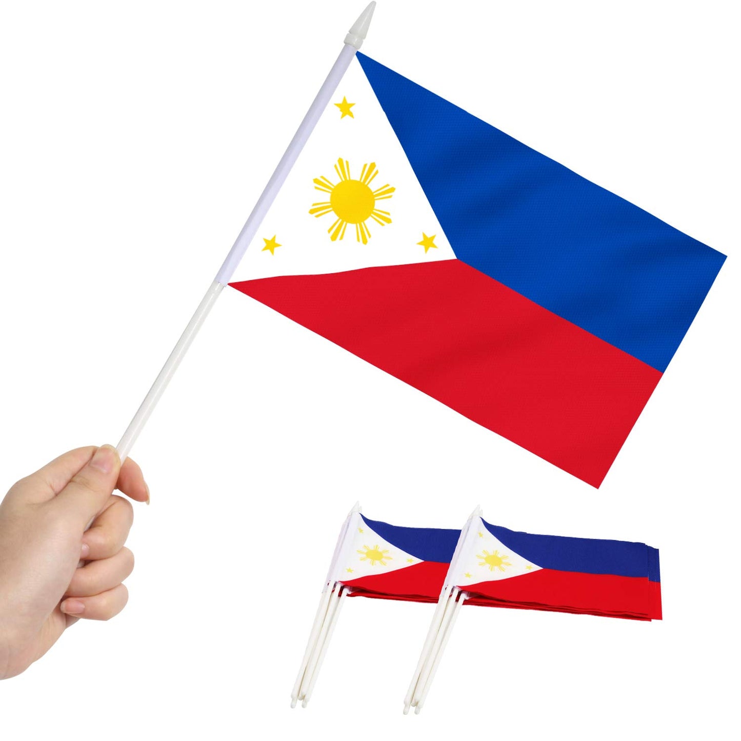 Hand held flags small 5x8 inches