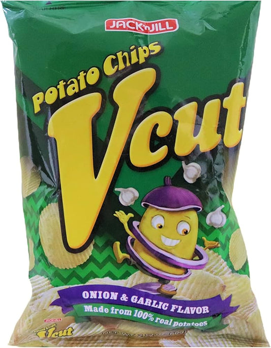 Jack 'n Jill V-Cut Onion & Garlic Flavor - 2.12 oz (60 g)