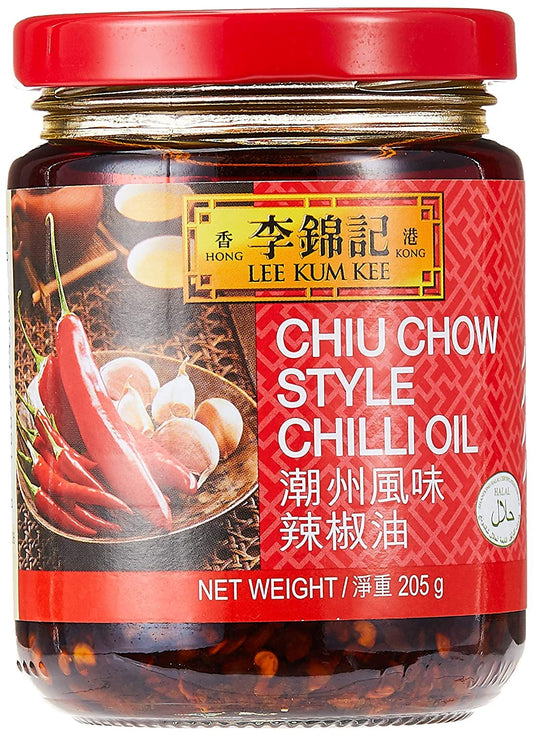 Lee Kum Kee Chiu Chow Chili Oil net wt. 7.2 oz (205 g)