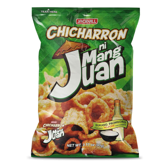 Jack 'n Jill Chicharron ni Mang Juan - Sukang Paombong Flavored No-Pork 3.17 oz (90 g)