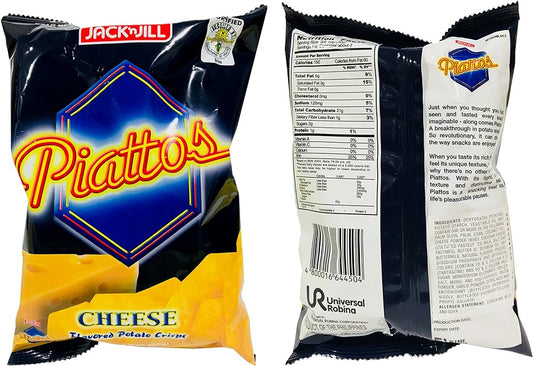 Jack 'n Jill Piattos Cheese Flavored Potato Crisps Party Pack 7.48 oz (212 g)