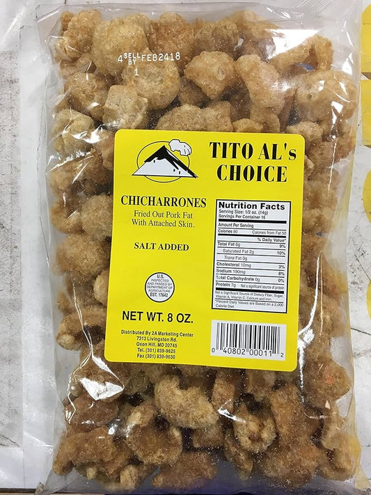 Tito Al's Choice Chicharones Strips  - 8 oz
