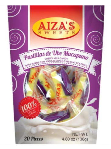 Aiza's Pastillas de Ube Macapuno