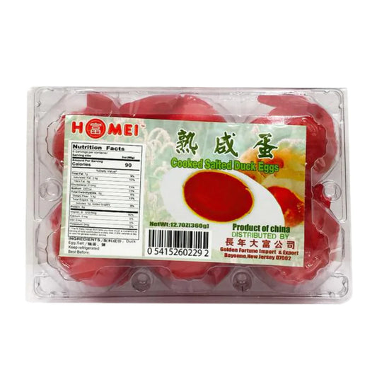 Homei Cooked Salted Duck Eggs 6pcs 360g