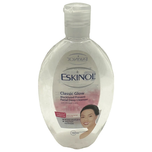 Eskinol Classic Glow Blackhead Prevent Facial Deep Clenaser - 7.6 fl. oz