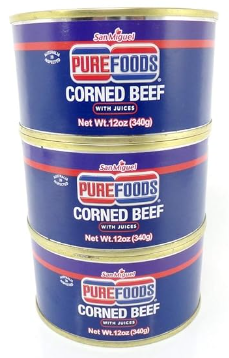 (3 cans) San Miguel Purefoods Corned Beef (340g)