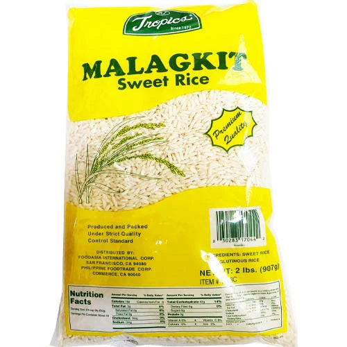 Tropics (Malagkit) Sweet Rice net wt. 2 lbs. (907 g)