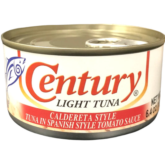 Century Light Tuna Caldereta Style net wt. 6.4 oz (180 g)