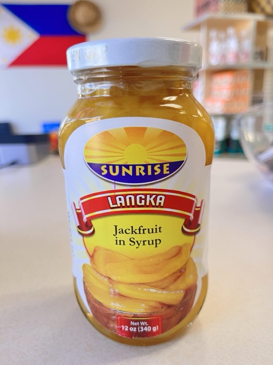 Sunrise Jackfruit in Syrup (Langka) net wt. 12 oz (340 g)