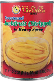 TAS STRIPPED JACKFRUIT IN SYRUP (24x21.5oz)