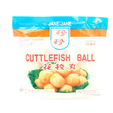 Jane-jane Cuttlefish Ball or Squid Ball 8 oz