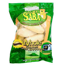 Golden Saba Steamed Banana Microwavable 1 lb